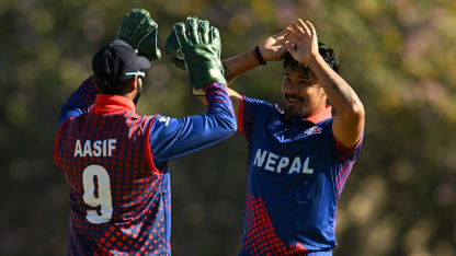 Karan KC blitz sets up Nepal win over USA | CWC23 Qualifier