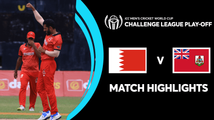 Bahrain v Bermuda | Match Highlights | CWC Challenge League Play-off