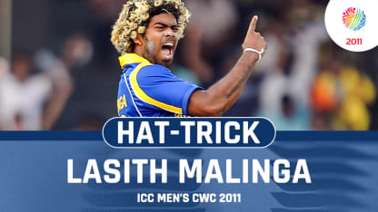 World Cup Hat-Tricks: Lasith Malinga goes unassisted | CWC 2011