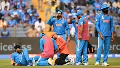 Injury blow for India as Hardik Pandya rolls ankle while bowling | CWC23