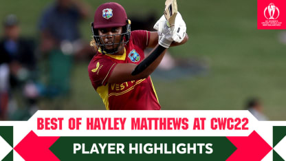 Highlights: Best of Hayley Matthews at CWC22