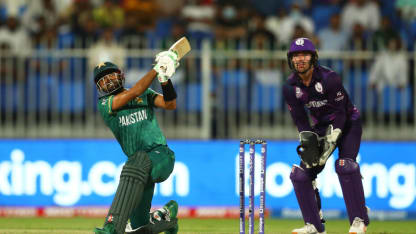 'One for the road': Babar Azam clears the stadium