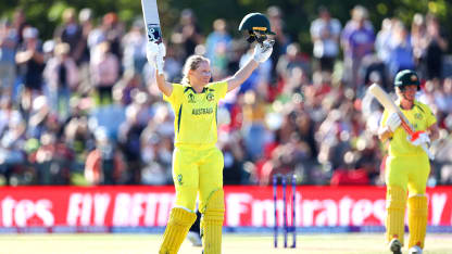CENTURY: Alyssa Healy powers to a ton in the Final
