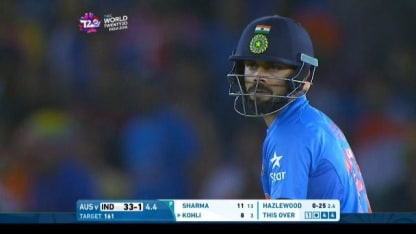 Virat Kohli Innings for India V Australia Video ICC WT20 2016